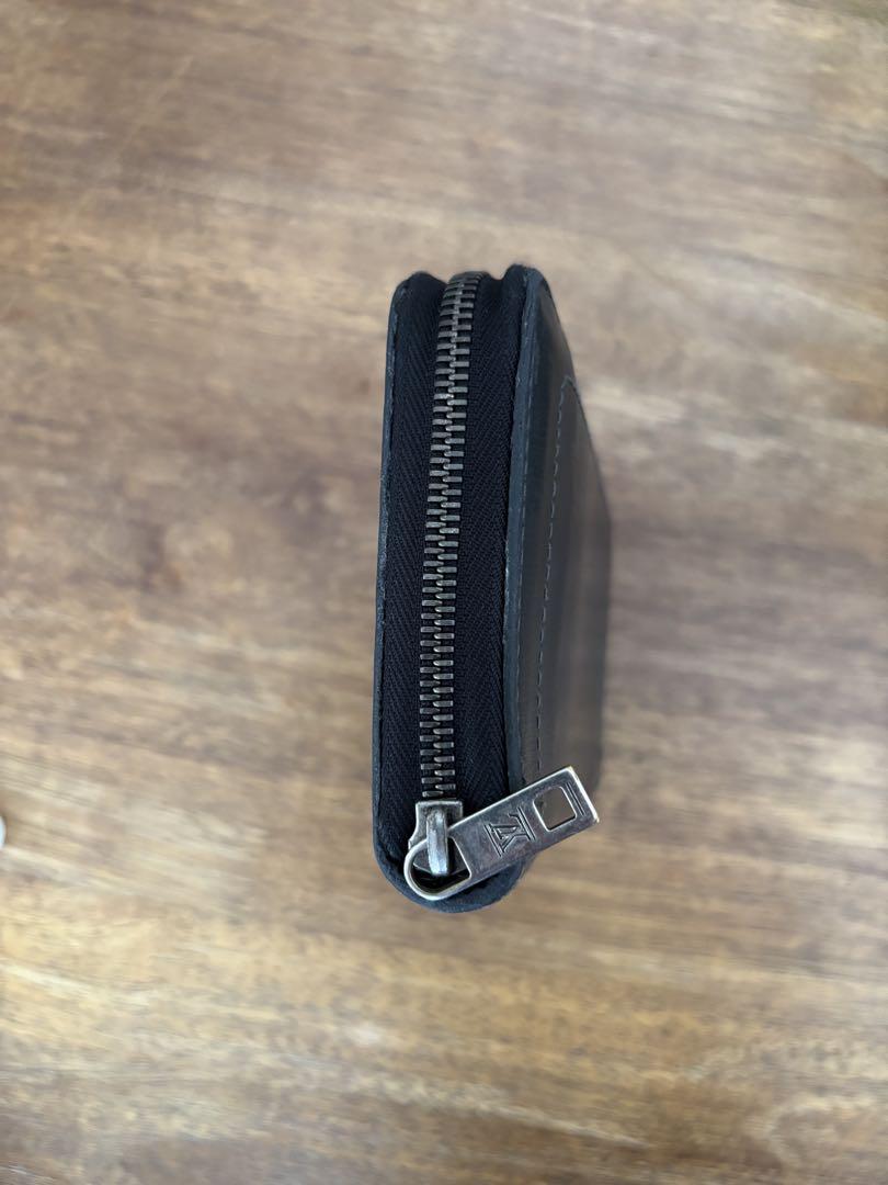 Louis Vuitton ブラックレザー長財布