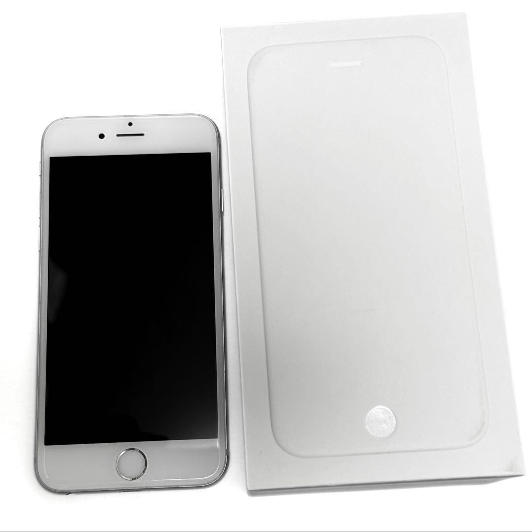 iPhone 6 シルバー 64GB 本体 【動作良好／箱あり】 - メルカリ