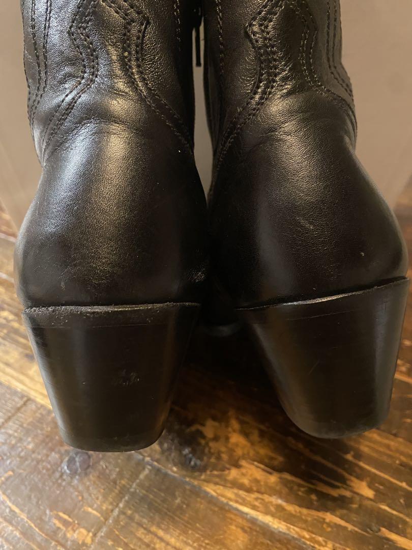 【期間限定】 celine セリーヌ メルカリ - size40 ウエスタンブーツ 22ss 靴