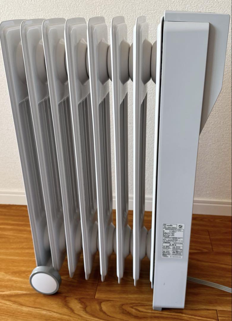eureks 安心の国産オイルヒーター LF8BS デジタル操作 美品1200W