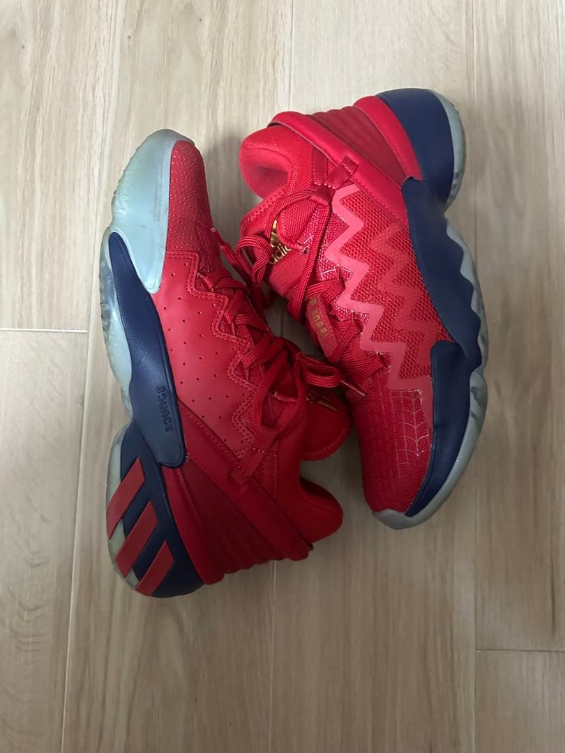 ADIDAS D.O.N. ISSUE 2 MARVEL コラボ シューズ