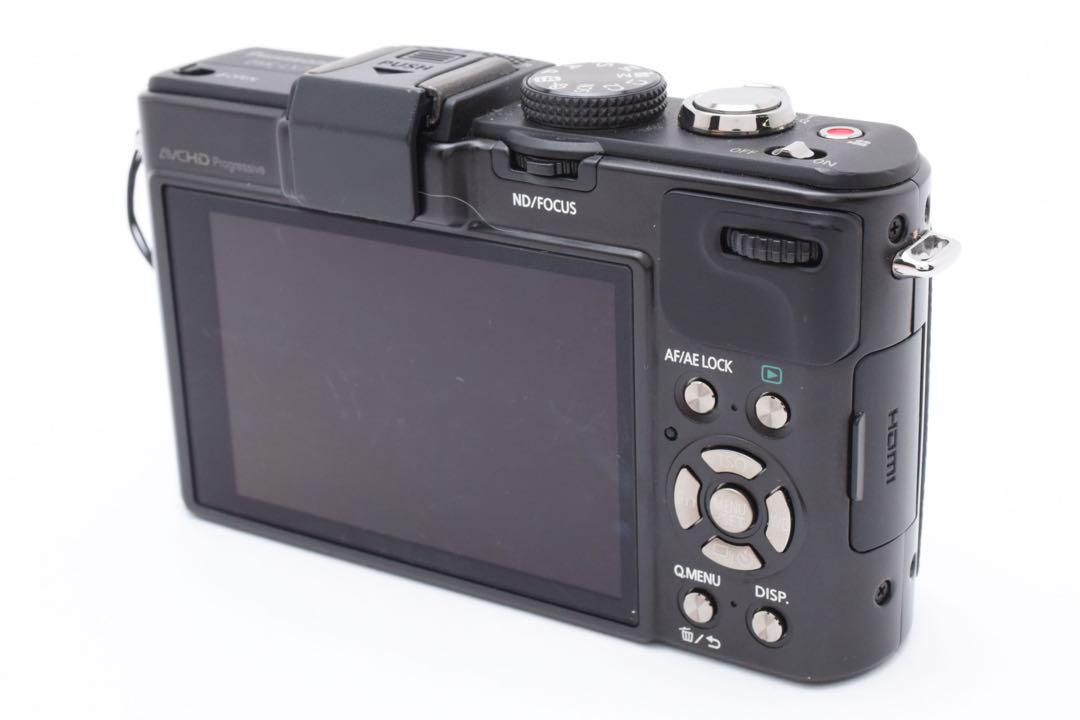 【美品】パナソニック LUMIX DMC-LX7 コンパクトデジタルカメラ 黒