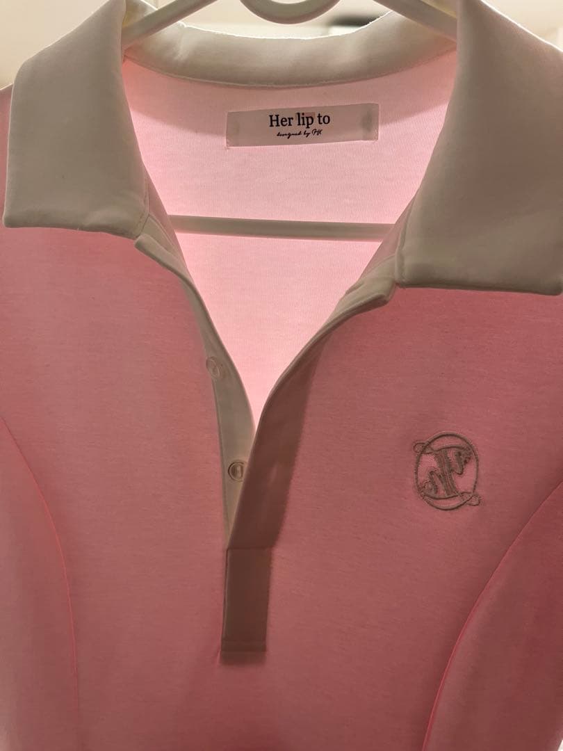 herlipto Polo Tuck Flared Dress 正規品