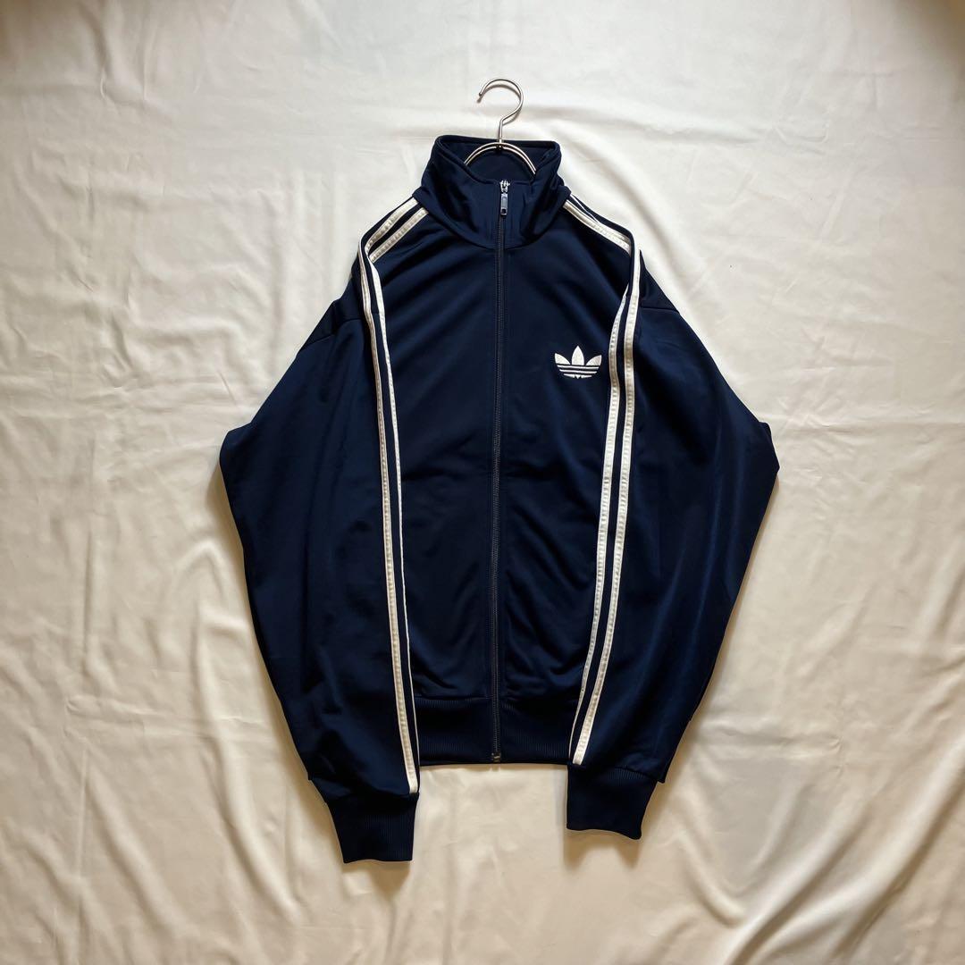 00s adidas トラックジャケット ファイヤーバード L相当 ネイビー