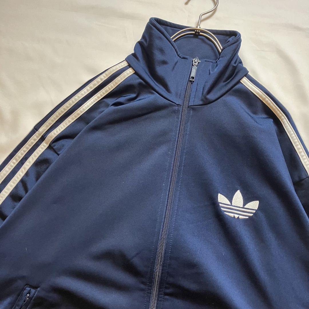 00s adidas トラックジャケット ファイヤーバード L相当 ネイビー