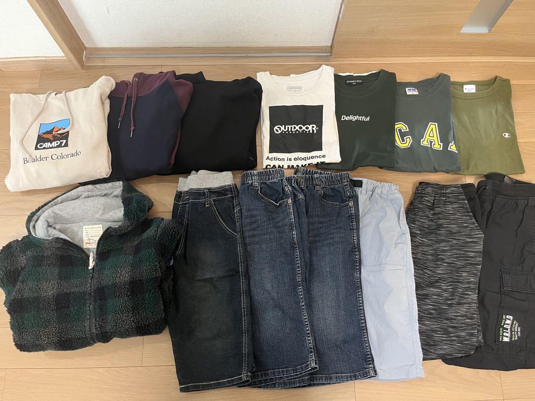 小学生男の子向け パーカー Tシャツ デニム ハーフパンツ まとめ