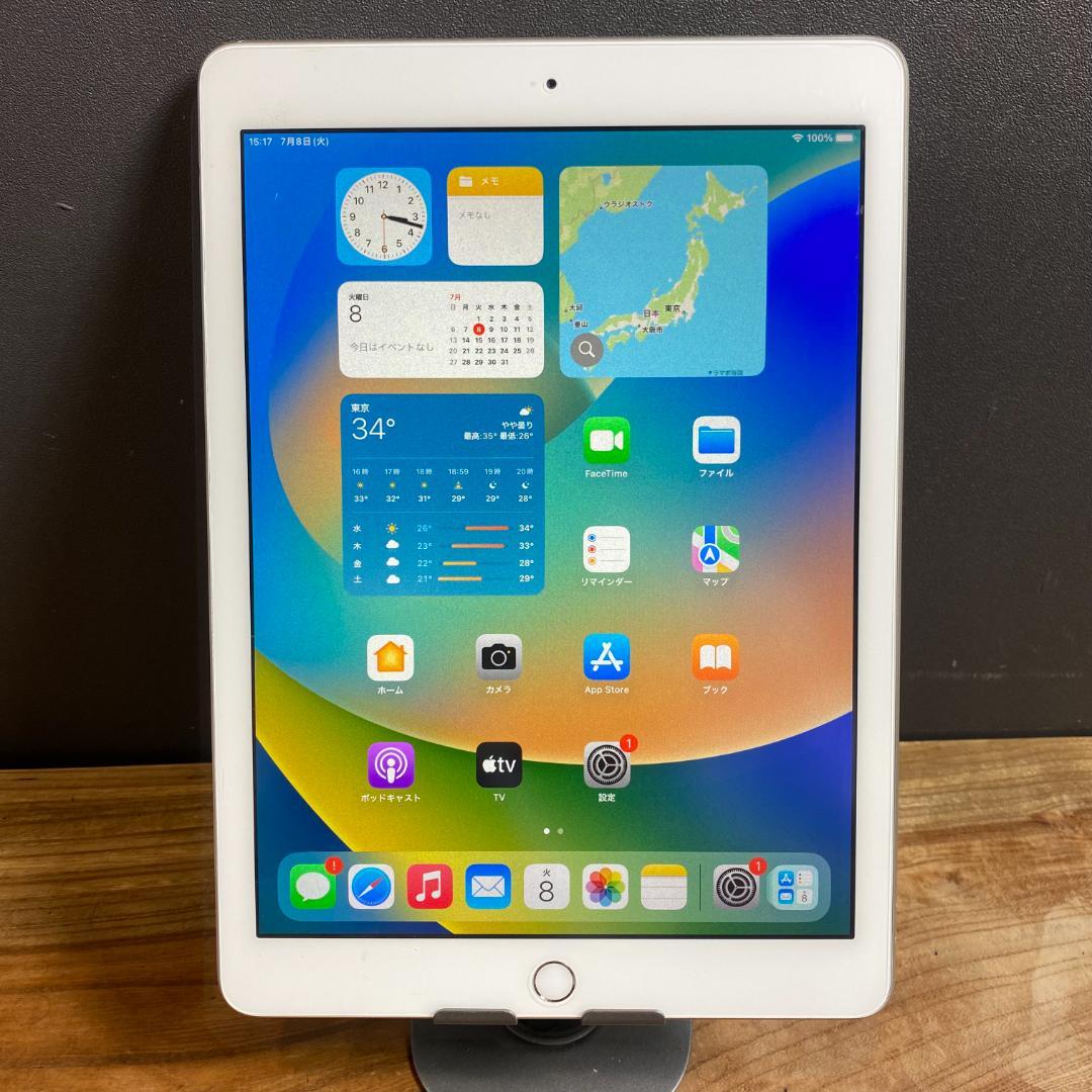 iPad第5世代　本体 美品　バッテリー良好 美品＆バッテリー良好】 Apple iPad第5世代 / 32GB/シルバー7
