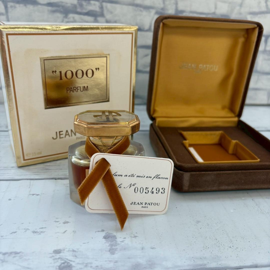 □未開封!!JEAN PATOU ジャンパトゥ 1000 パルファム　15ml JEAN PATOU】1000 PARFUM/パルファム 15ml 香水/パヒューム