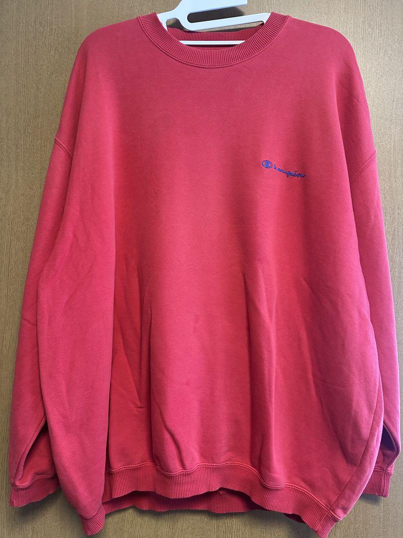 Champion 赤 スウェットシャツ