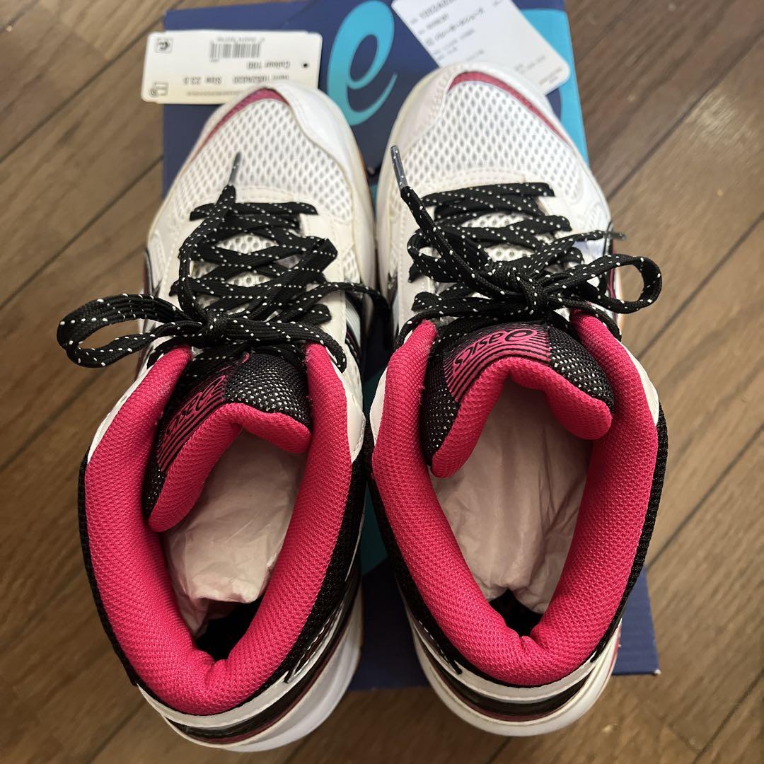 ASICS バレーボールシューズ ホワイト/ブラック/レッド