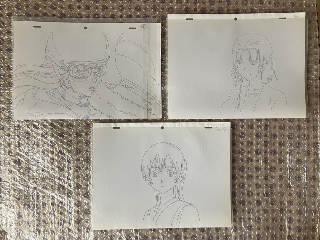 P.A WORKS true tears 生原画 3枚　18