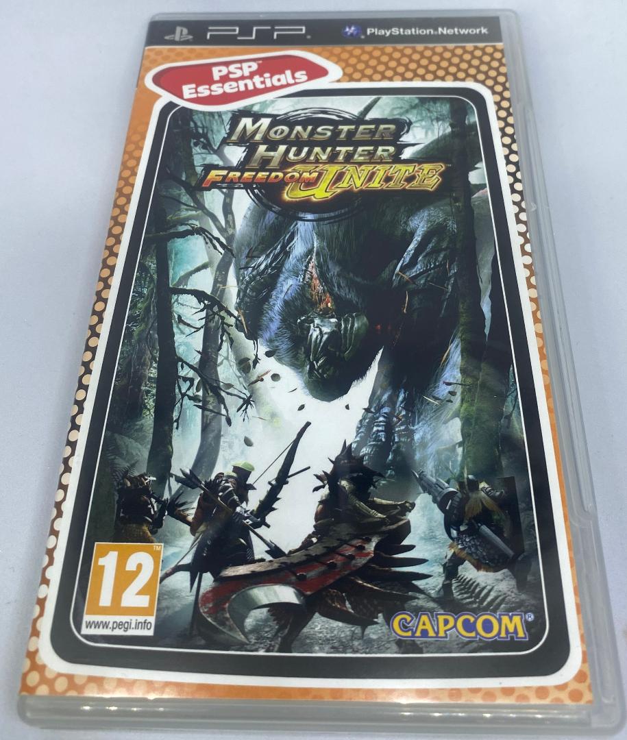 海外版・欧州版★PSP Monster Hunter Freedom Unite