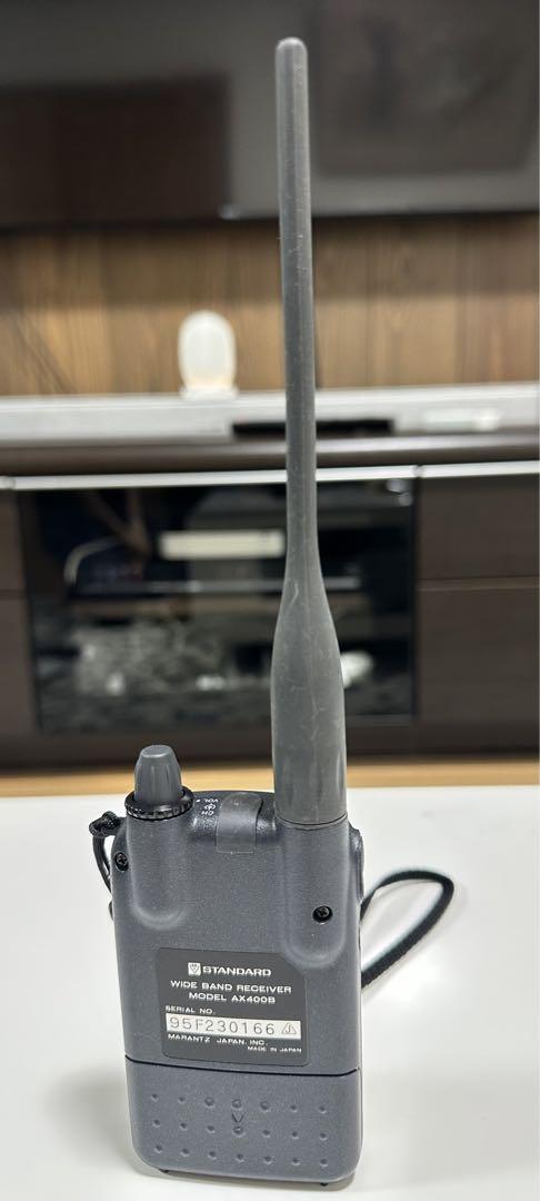 広帯域受信機 AX400B グレー
