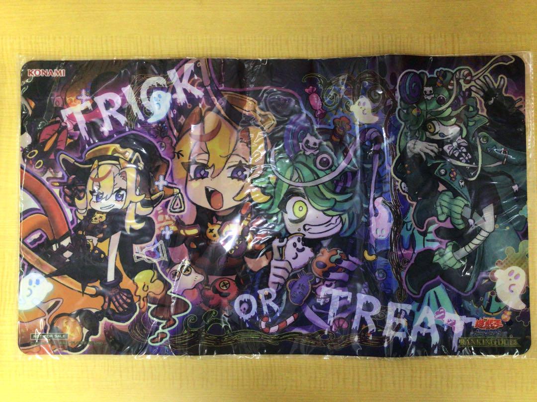 Trick or Treat! プレイマット 遊戯王 新 デザインGames, Toys, Goods - 遊戯王 Trick or Treat