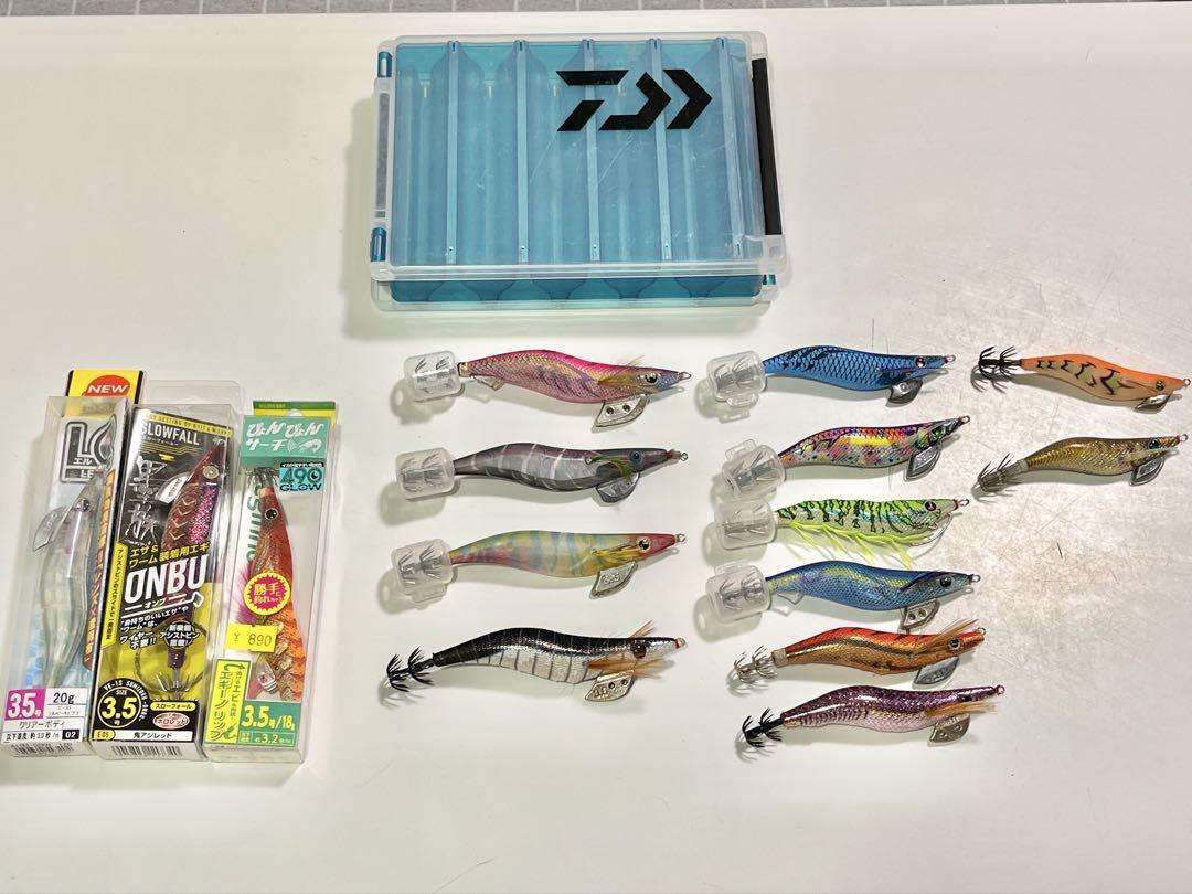 エギセット　　ダイワケース付き