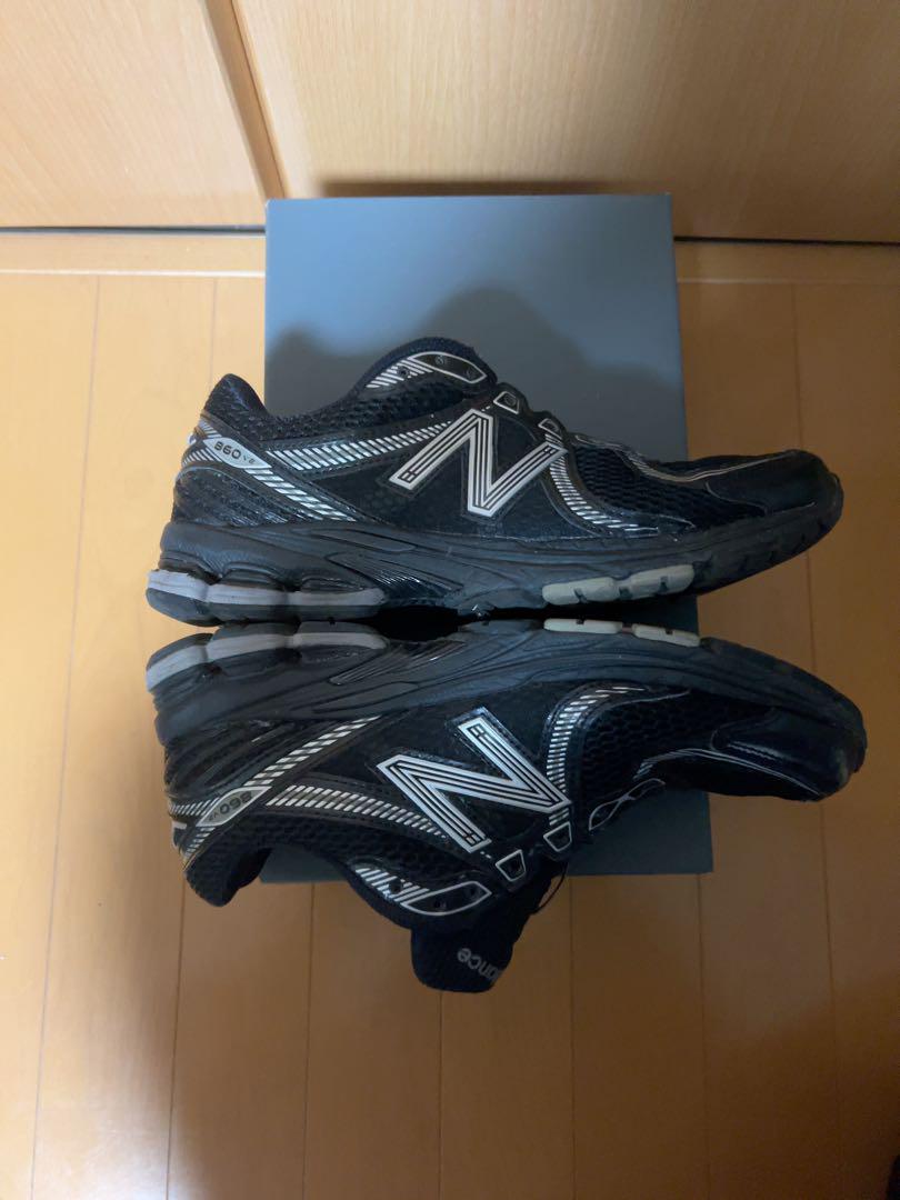 ニューバランス860v2 ブラック テック系