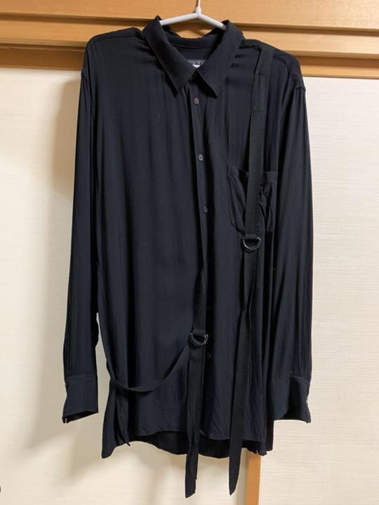 s'yte ヨウジヤマモト 袈裟掛け 着物ブラウス　レーヨン