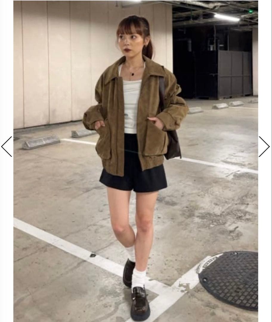 《即完売品》SLY WASHED PUFFER ブルゾン/ベージュ/スライ新品 《即完売品》SLY WASHED PUFFER ブルゾン/ベージュ/スライ新品
