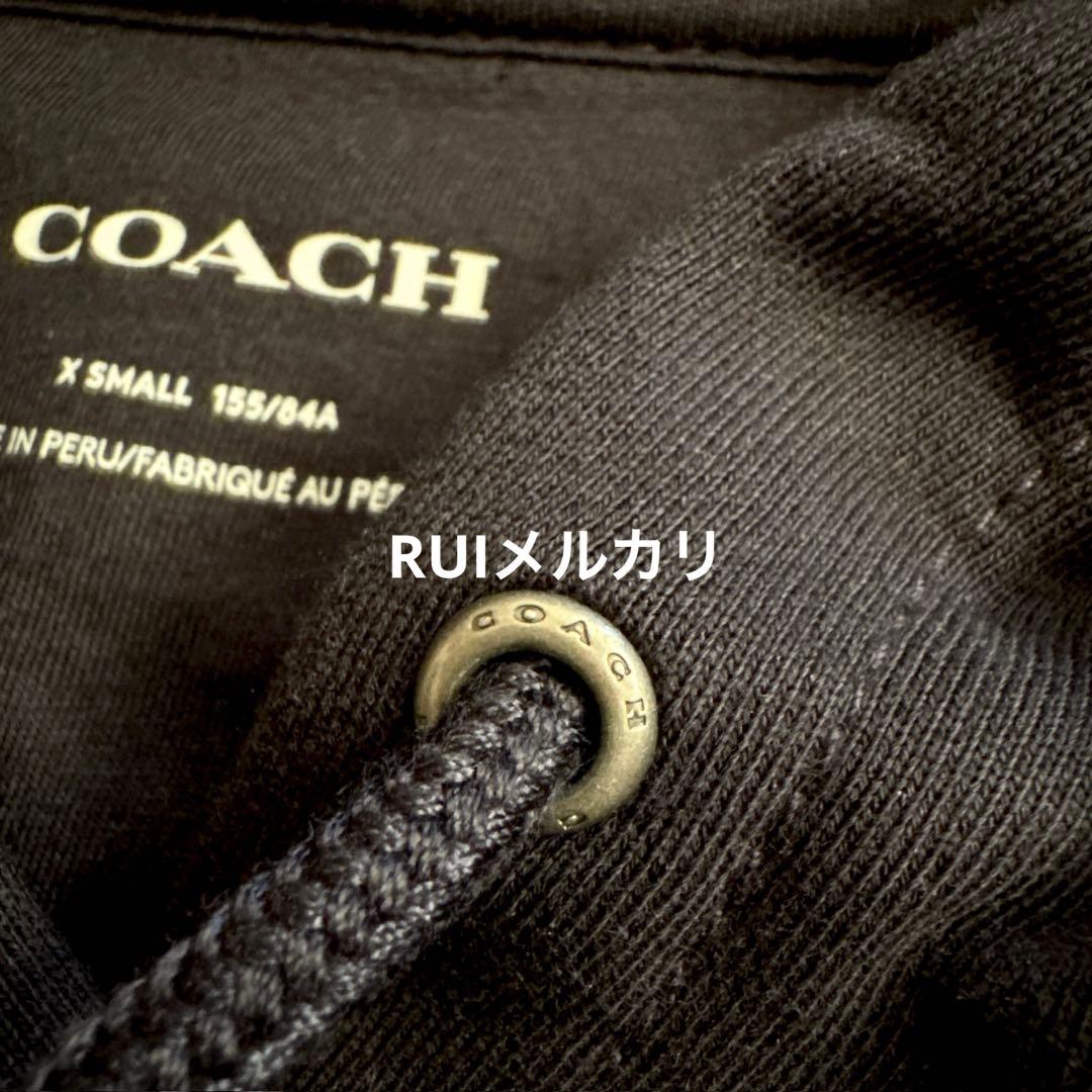 新品未使用 COACH コーチ エッセンシャルフーディードレスパーカー フーディ