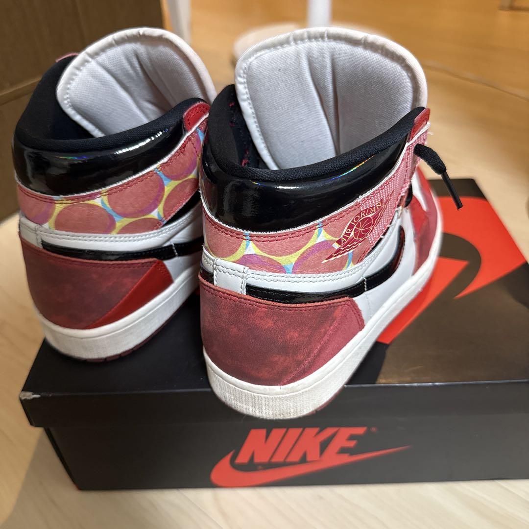 Nike AirJordan 1 spiderman スパイダーマン　26.5