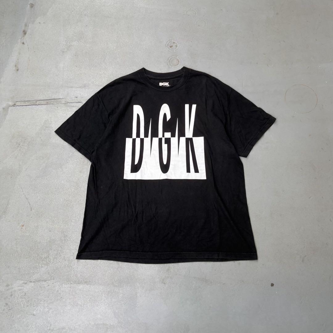 00s DGK skate XL オーバープリント　半袖 tシャツ　メンズ