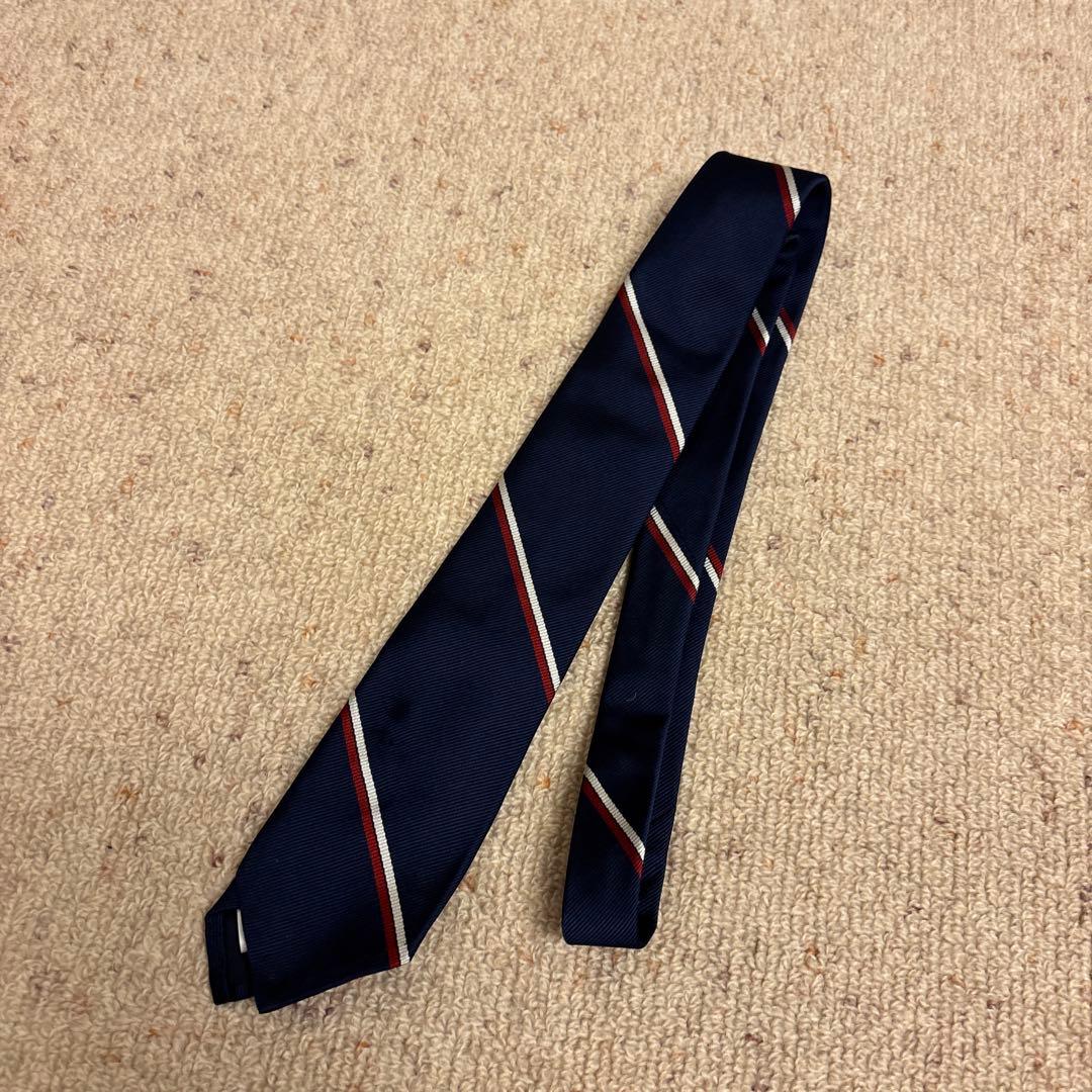 BEAMS PLUS Silk Tie Wide Regimental目立った傷や汚れなし
