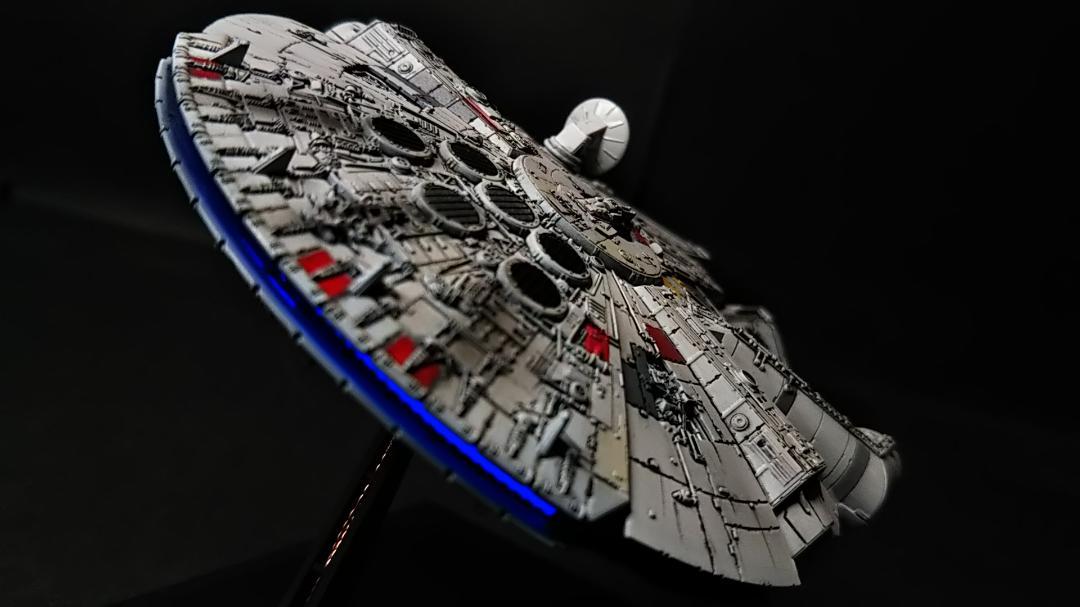 ミレニアムファルコン MF 電飾改修 完成品 ビークルモデル 1/350