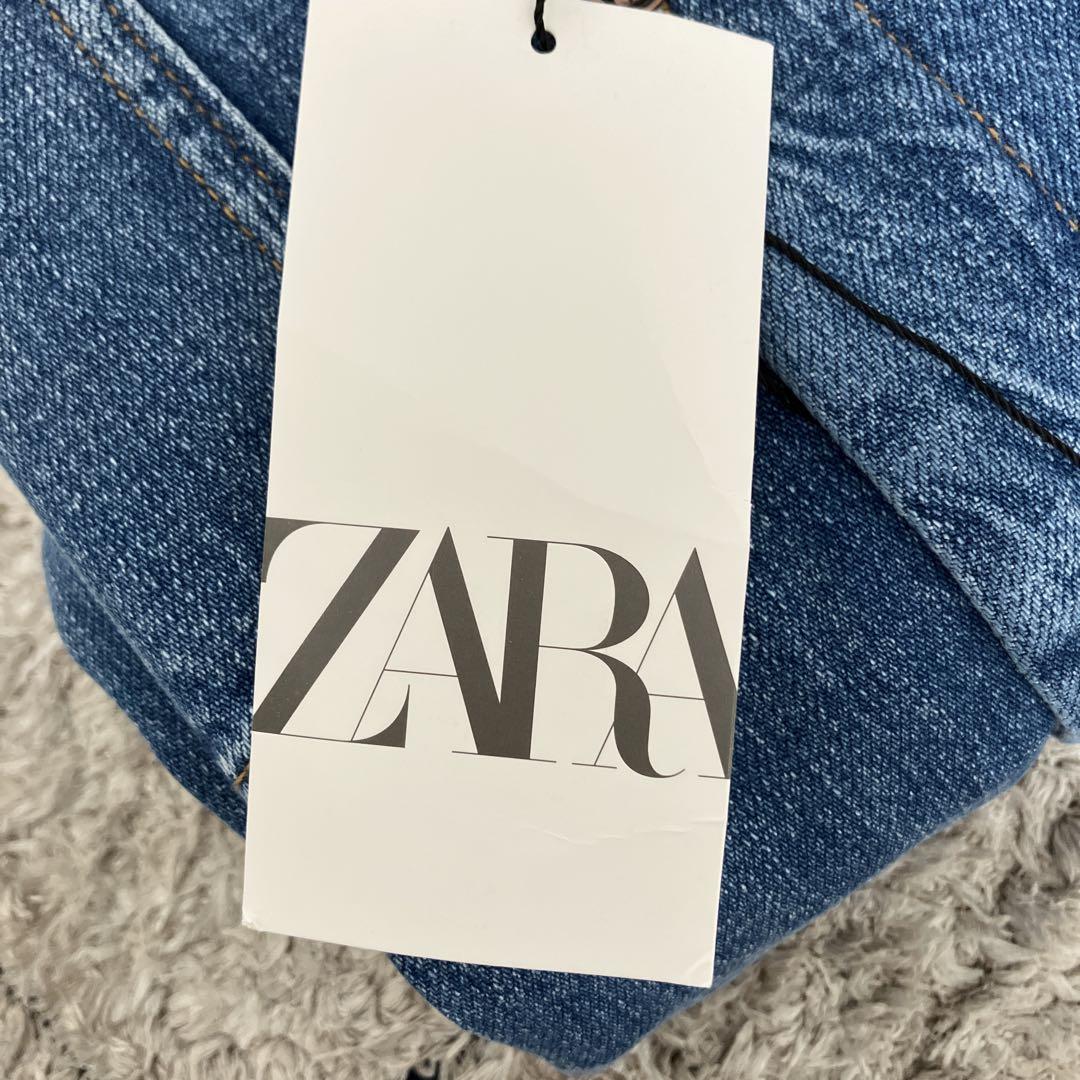 タグ付き✨】完売品！ZARA ザラ デニムワンピース ロング 長袖 M