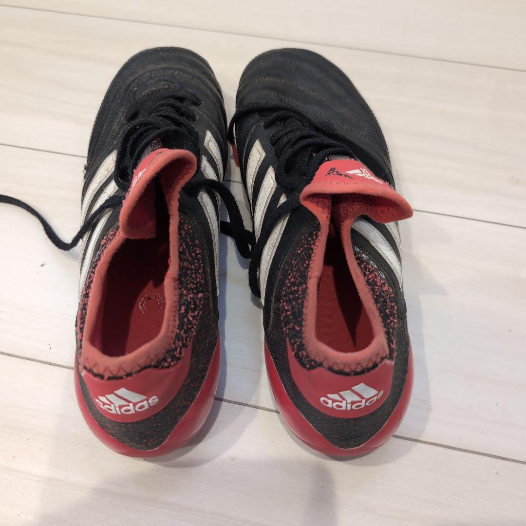adidas サッカーシューズ 26cm ブラック/レッド adidas サッカーシューズ ブラック/レッド 27.5 - メルカリ