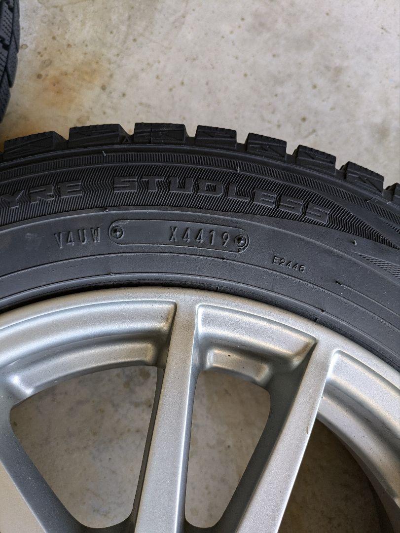 DUNLOP WINTER MAXX01 アルミ付き4本セット【送料込み】