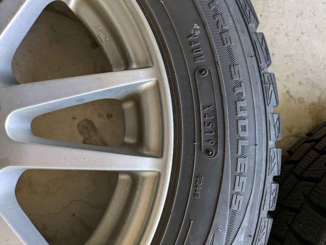 DUNLOP WINTER MAXX01 アルミ付き4本セット【送料込み】