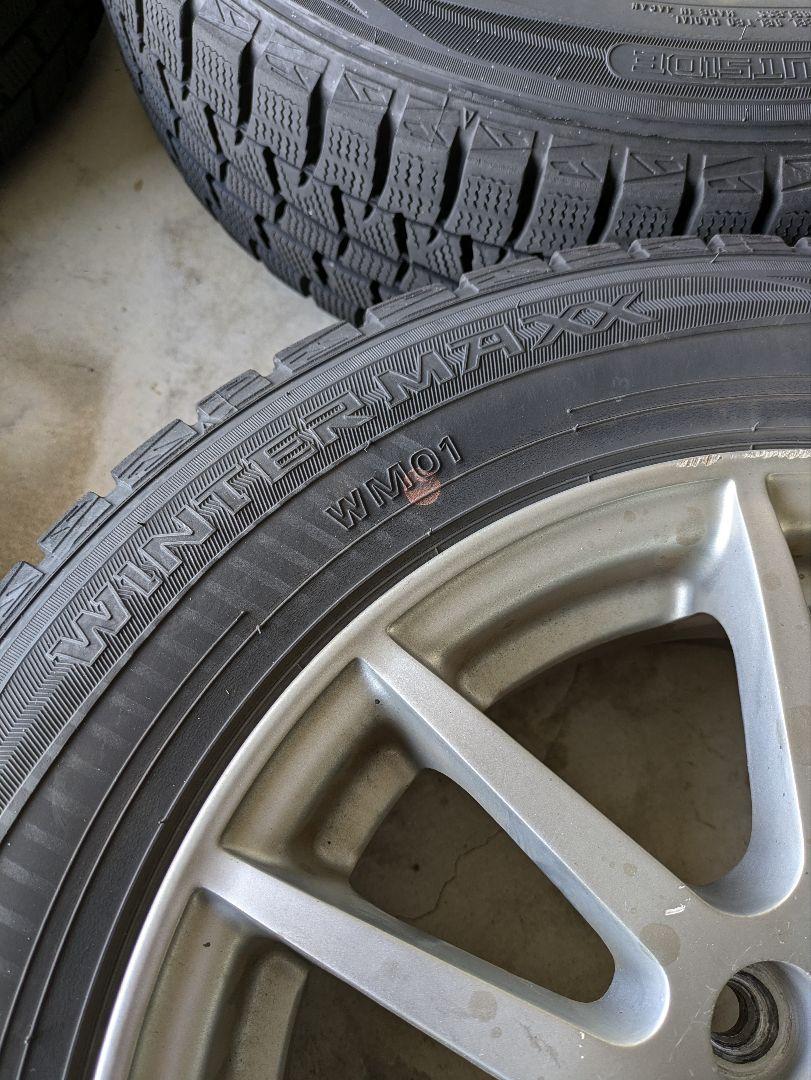 DUNLOP WINTER MAXX01 アルミ付き4本セット【送料込み】