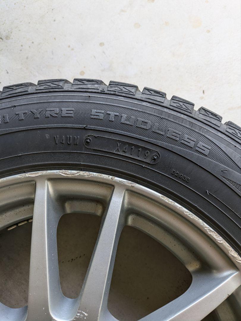 DUNLOP WINTER MAXX01 アルミ付き4本セット【送料込み】