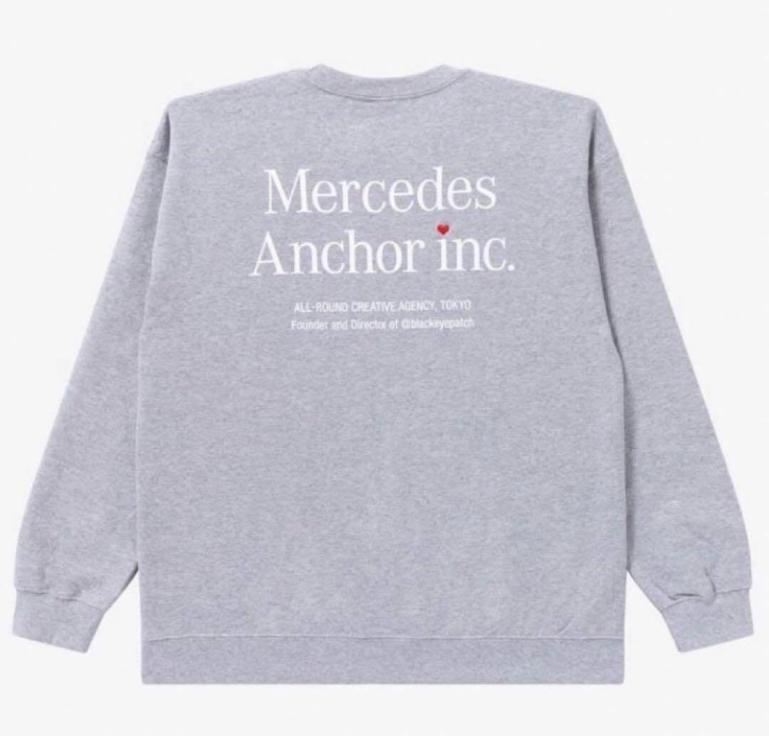 Mercedes Anchor inc. Crew Sweat L 限定 メンズ