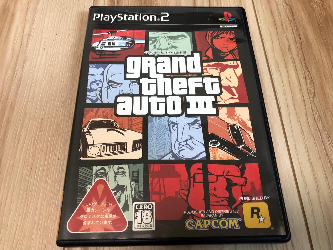 PS2 グランドセフトオート3 美品ポスター付き