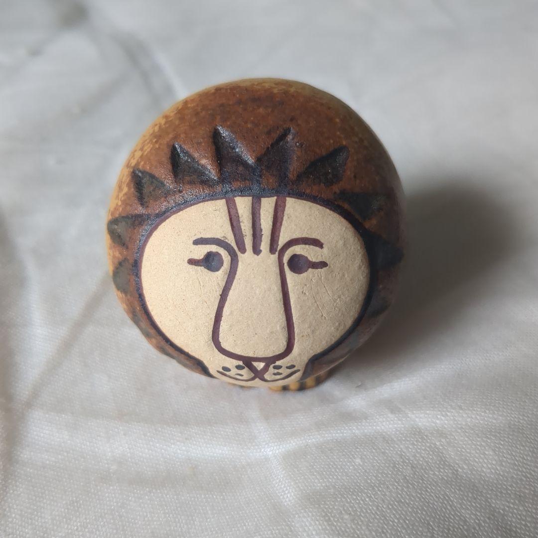 【残り1点】Lisa Larson リサラーソン LION ライオン ミニ 陶器