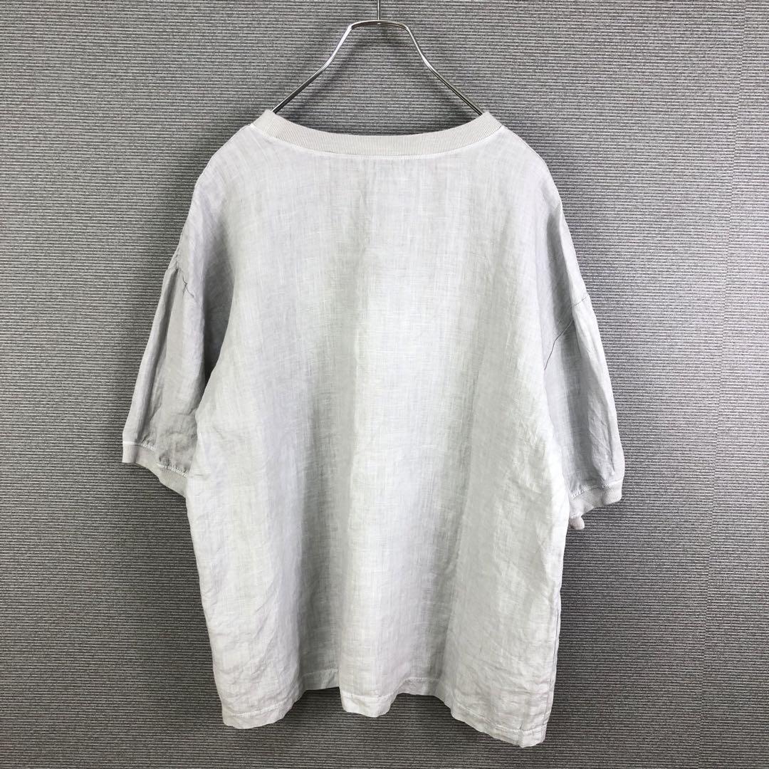 中川政七商店 麻布Tシャツ グレー