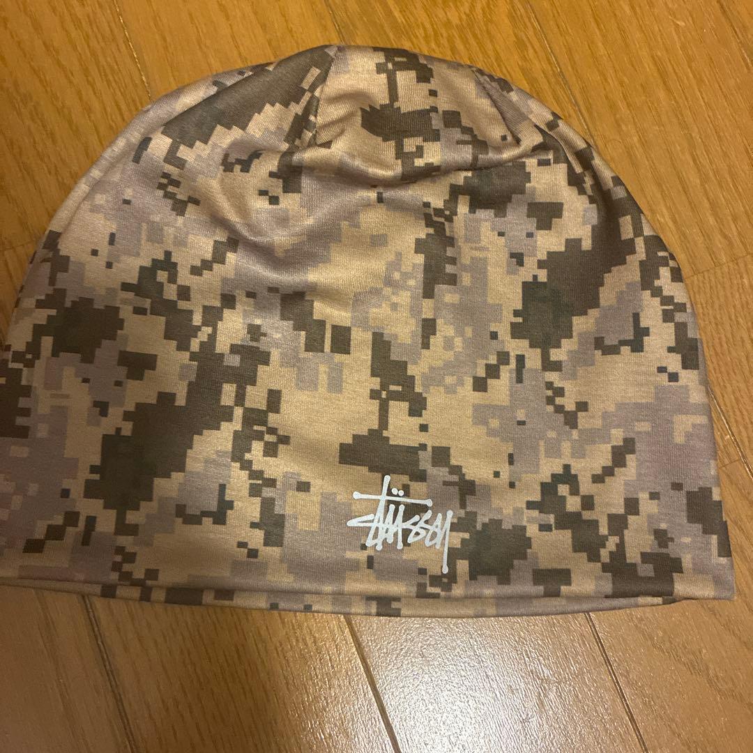 STUSSY SKULLCAG DIGI CAMO ニット帽
