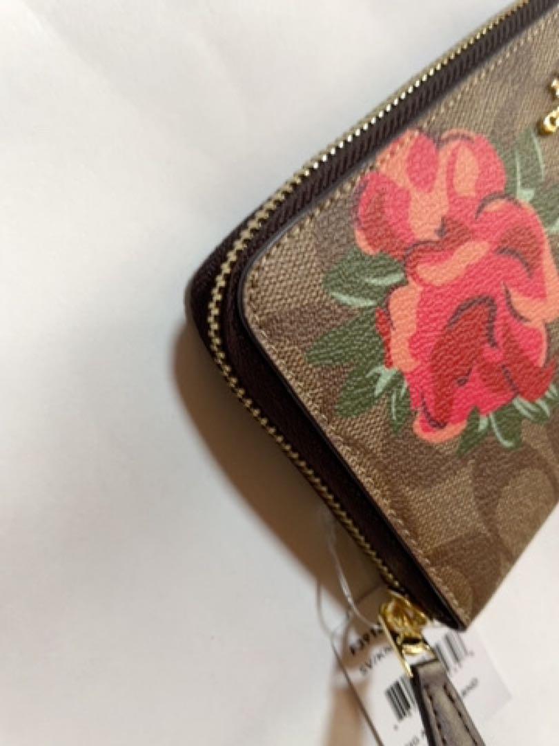 【新作　新品未使用】COACH/コーチ長財布F39189 カーキ ボルドーマルチ COACH コーチ F39189 カーキ長財布 - メルカリ