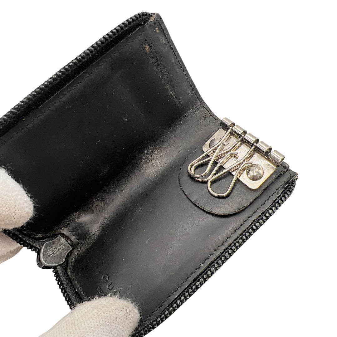 GUCCI GG柄 L字ファスナー キーケース 7073