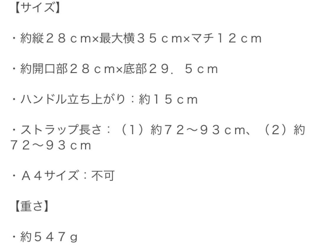 ビサイユ2ウェイアクティブバッグ