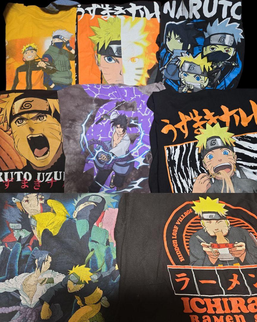 NARUTO Tシャツ 7枚セット 逆輸入 まとめ売り