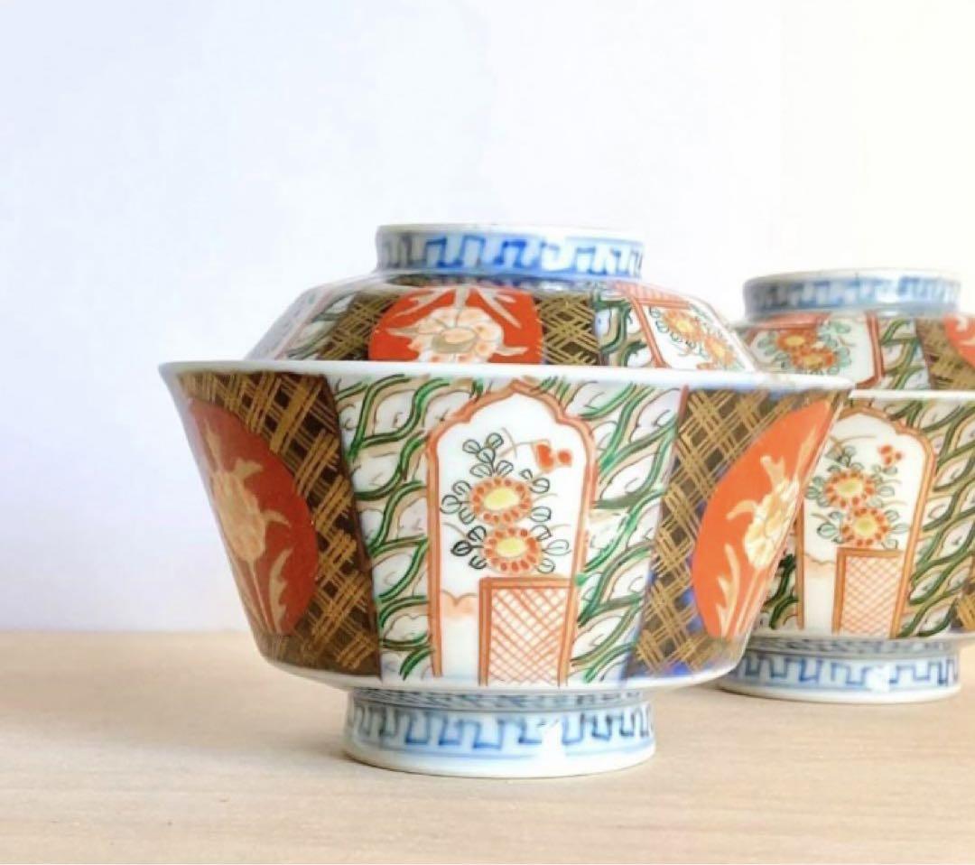 明治期 伊万里焼 隆萬作 色絵菊文 小判形大向付 茶事/茶道具★時代物★美品★ 8aeb810d23e6943dd64657ef51d7f2