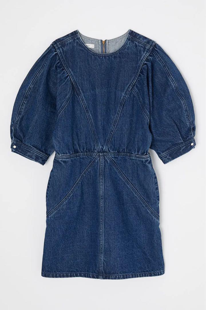 MOUSSY DOLMAN SLEEVE DENIM ミニワンピース