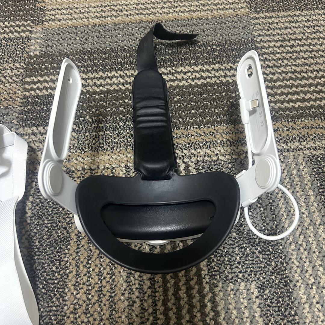 美品　メタクエスト3 ヘッドストラップセット