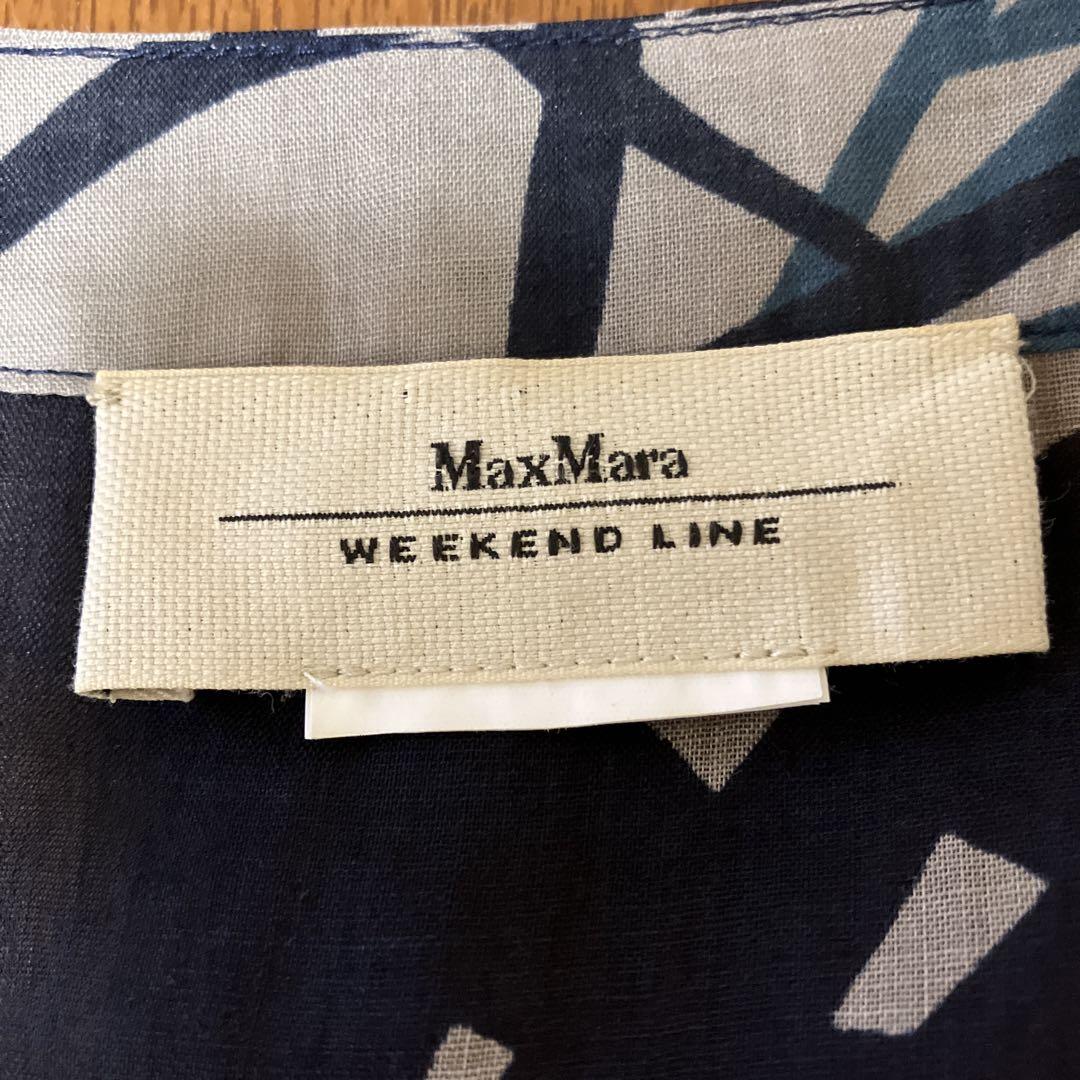 MaxMara WEEKEND LINE 植物柄チュニック 五分袖 - メルカリ