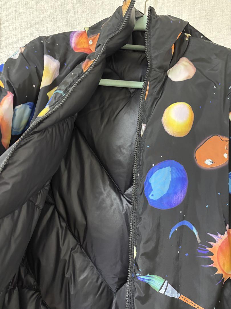 ツモチリサト 宇宙柄ダウン ツモチリサト 宇宙柄ダウン