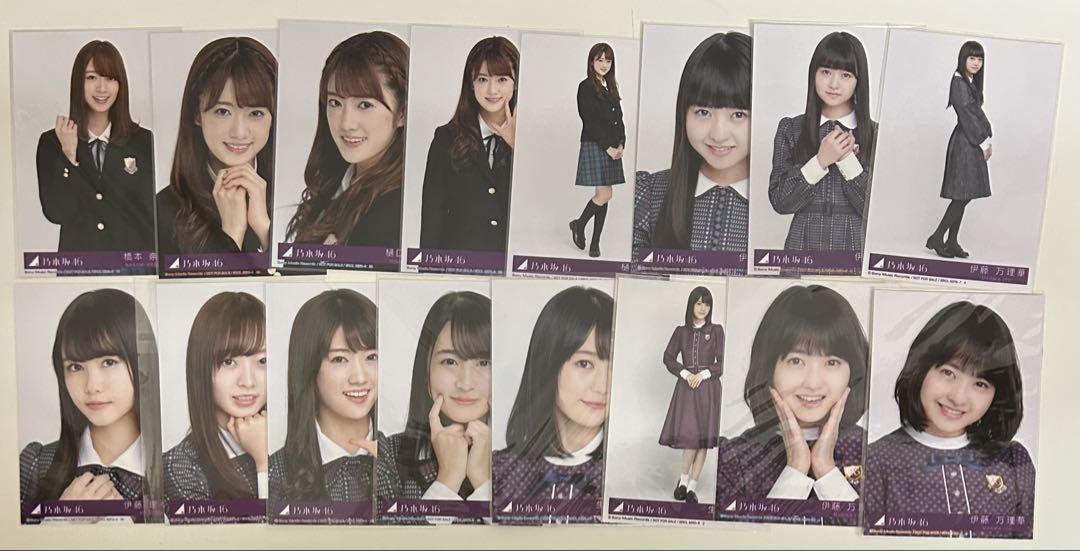 乃木坂46 生写真　まとめ売り 乃木坂46 封入生写真 まとめ売り