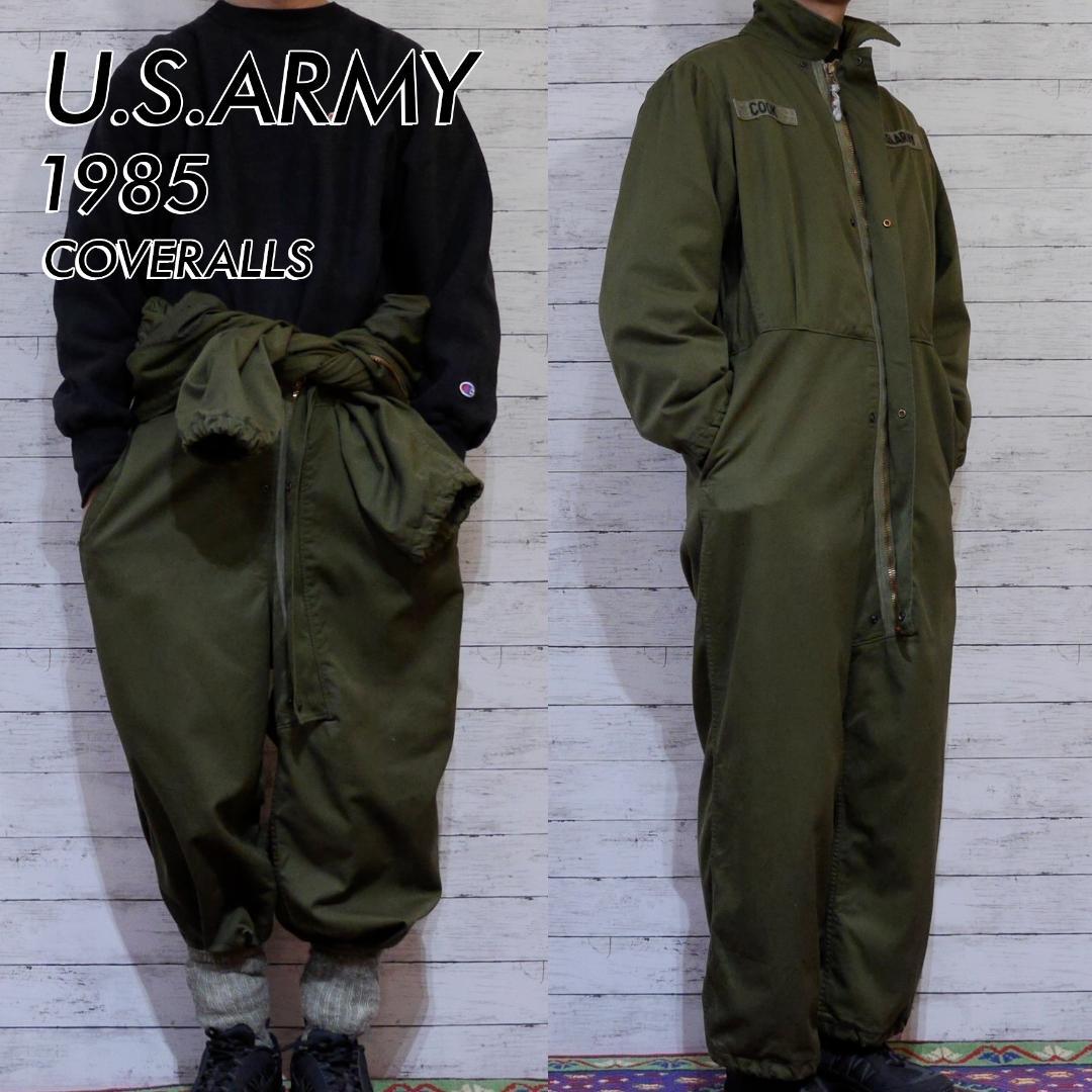 1985年 米軍 USARMY オーバーオール ジャンプスーツ つなぎ M