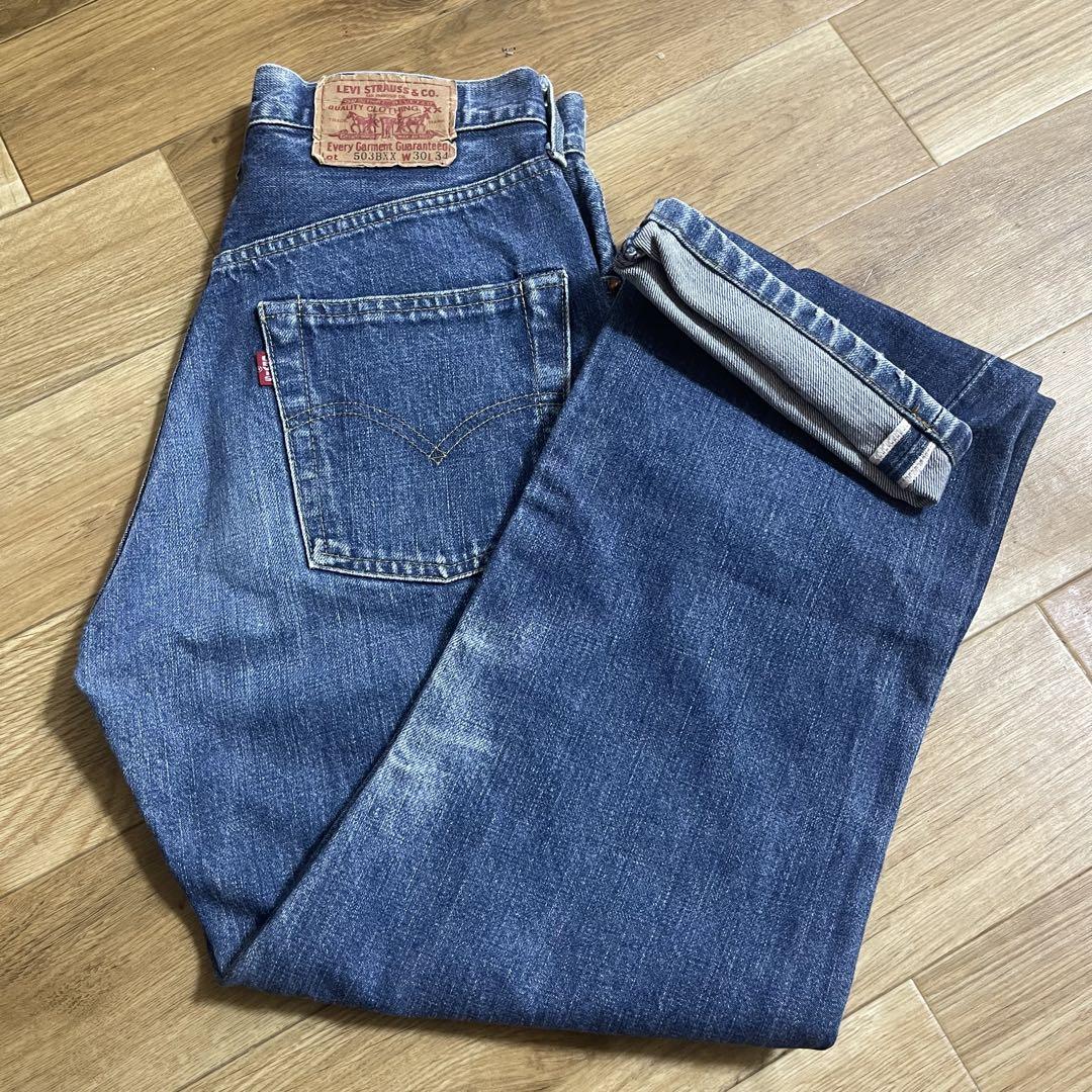 【美品】Levi’s 503BXX 赤耳　90’s ビックE 日本製